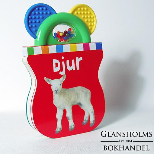 Djur : bok, skallra och bitring - Board book